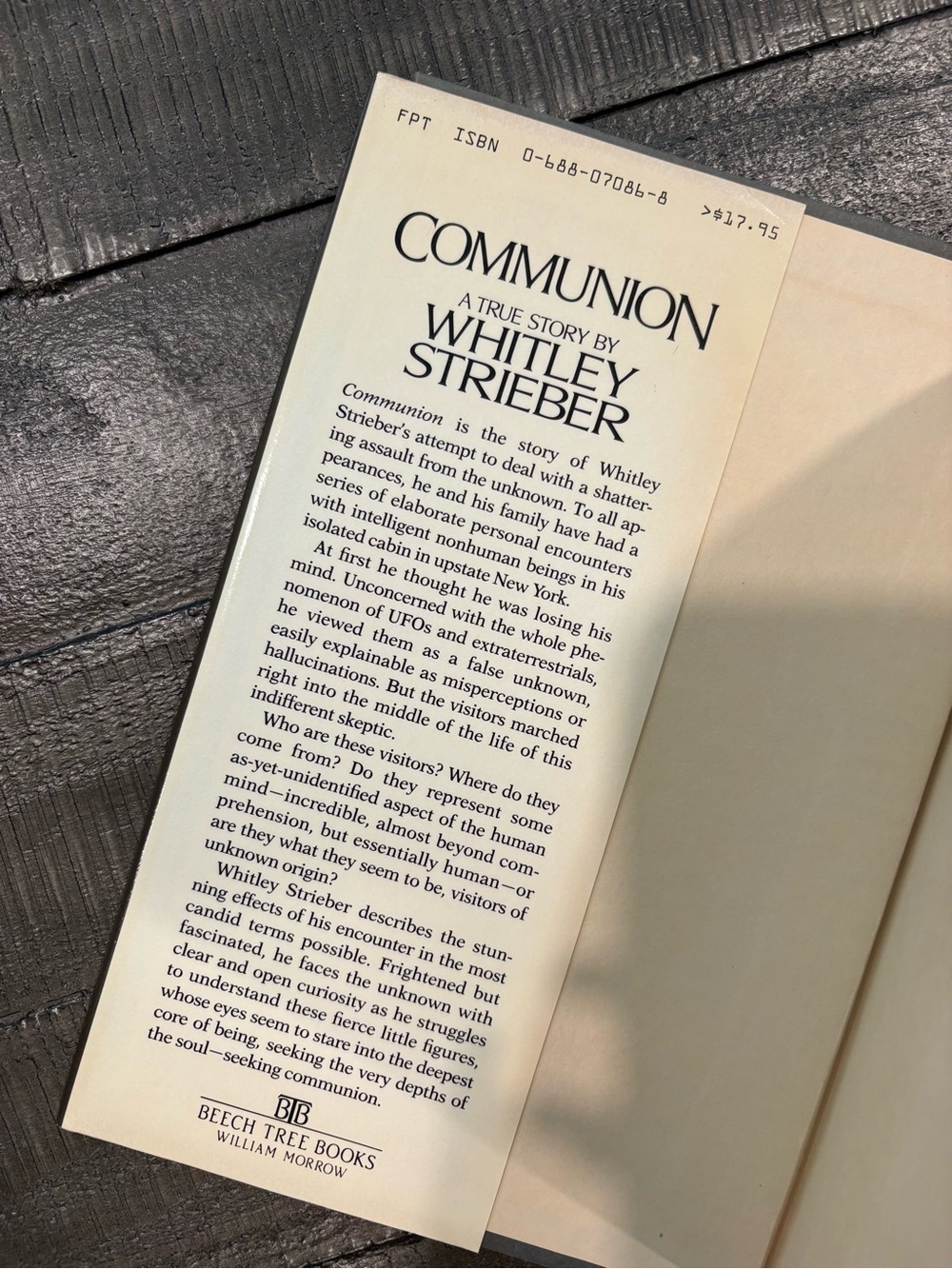 Communion by Whitley Strieber Hardcover Book - Picture 4 of 6